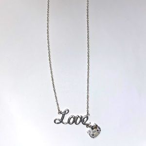 Hello Kitty “Love” Necklace